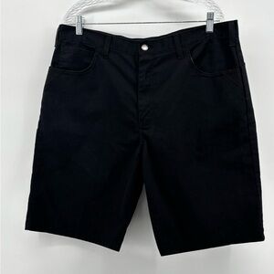 Dickies Mens Black 10 In Inseam Performance Shorts‎ Size 38